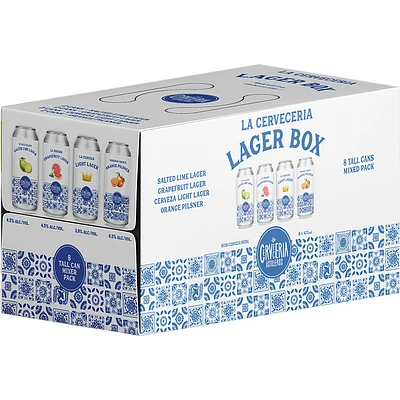 BCLIQUOR La Cerveceria - Lager Mix Pack 2025 Tall Can