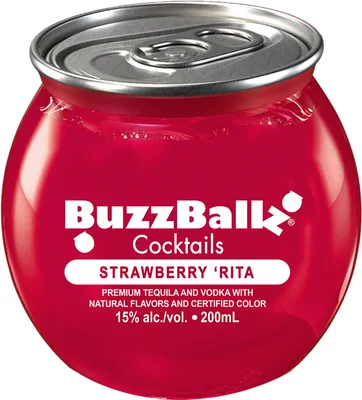 BCLIQUOR Buzzballz Cocktails - Strawberry Rita