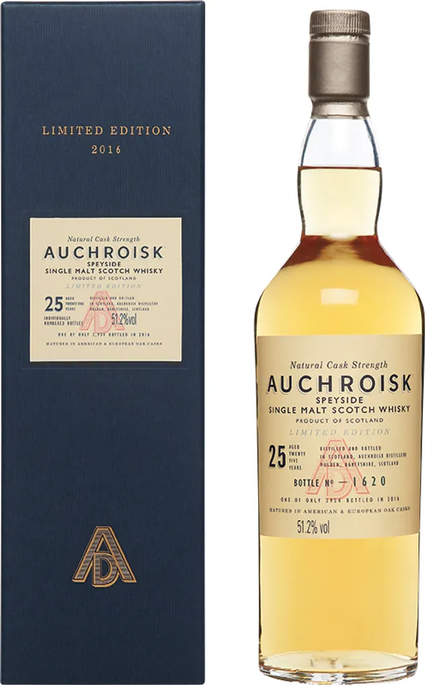 BCLIQUOR Auchroisk - 25 Year Old