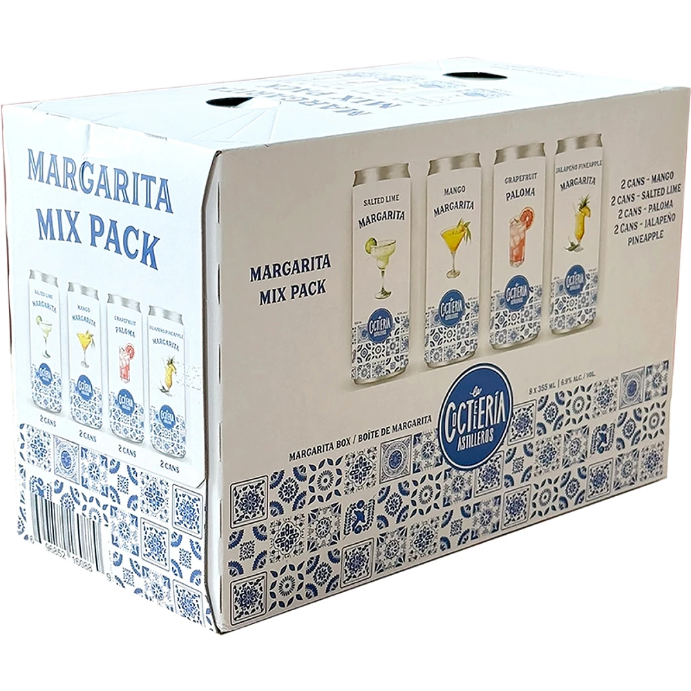 BCLIQUOR La Cocteleria - Margarita Variety Pack Can