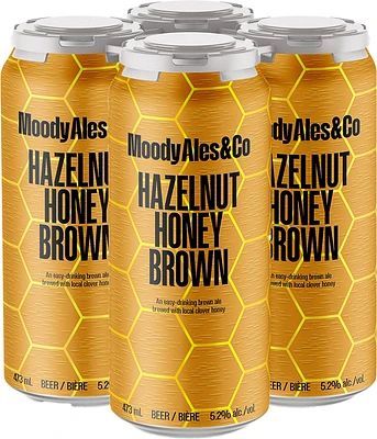 BCLIQUOR Moody Ales - Hazelnut Honey Brown Tall Can