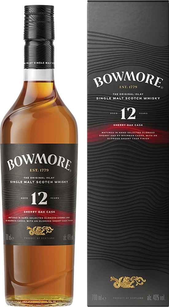 BCLIQUOR Bowmore - 12 Year Old Sherry Oak