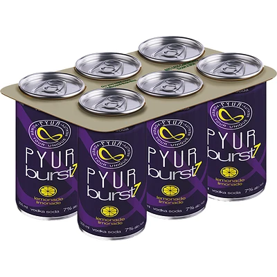 BCLIQUOR Pyur - Burst Lemonade Vodka Soda Can