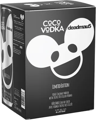 BCLIQUOR Coco Vodka Original - Deadmau5 Limited Edition