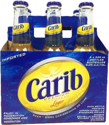 BCLIQUOR Carib Lager