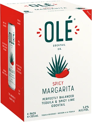 BCLIQUOR Ole Cocktail Co - Spicy Margarita Can