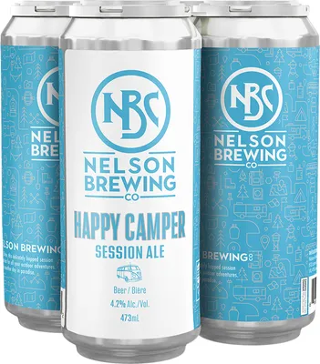 BCLIQUOR Nelson Brewing Company - Happy Camper Session Ale Tall Can