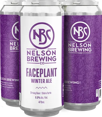 BCLIQUOR Nelson Brewing Company - Faceplant Winter Ale Tall Can