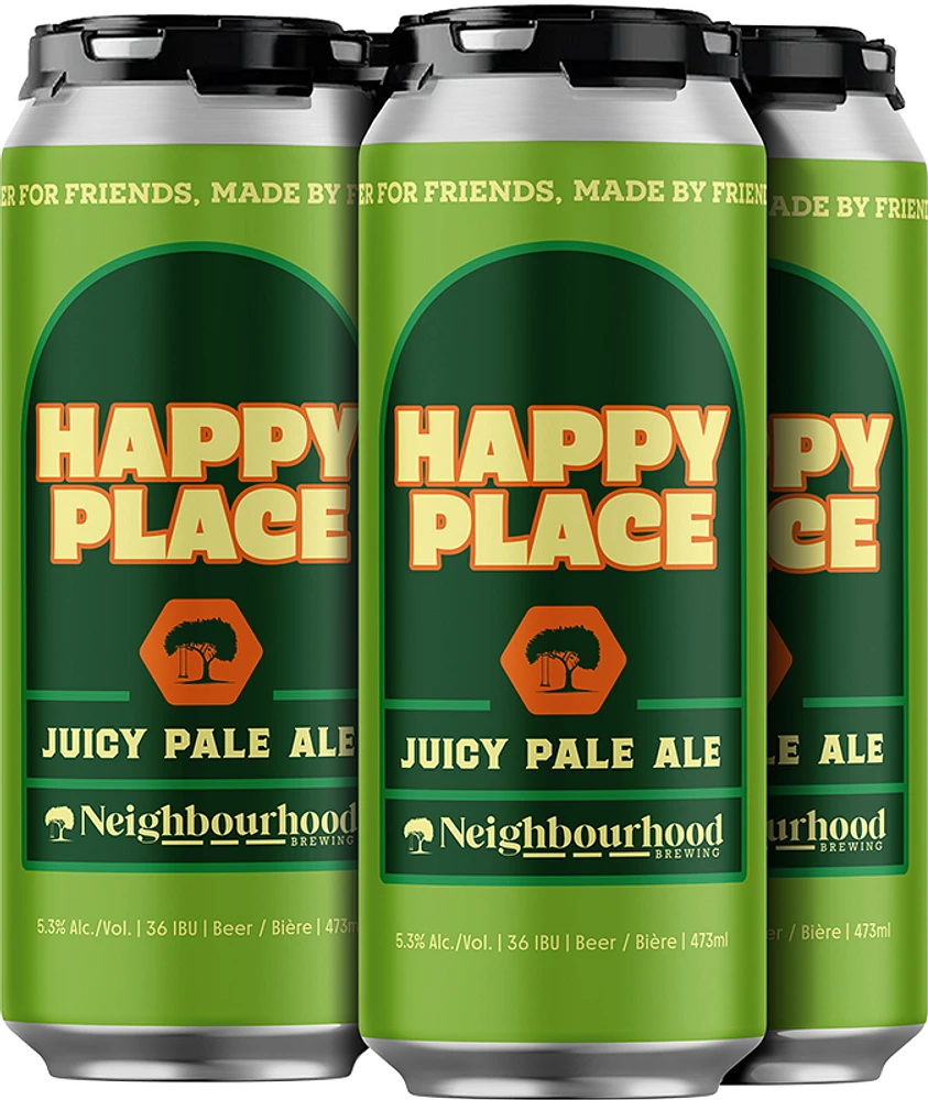 BCLIQUOR Neighbourhood Brewing - Happy Place Pale Ale Tall Can