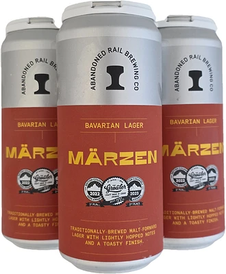 BCLIQUOR Abandoned Rail Brewing Co - Marzen Tall Can