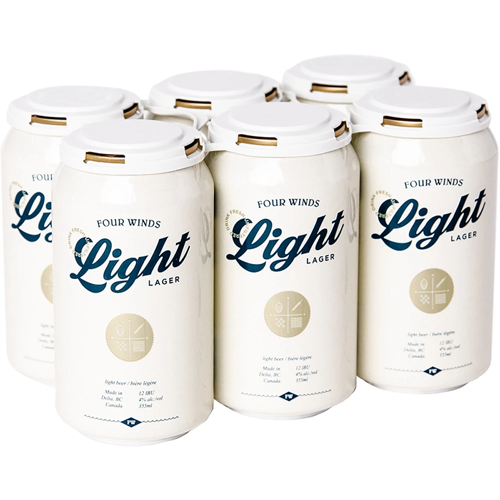 BCLIQUOR Four Winds - Light Lager Can