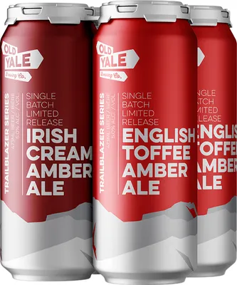 BCLIQUOR Old Yale Brewing -  Amber Ale Mix Pack Tall Can