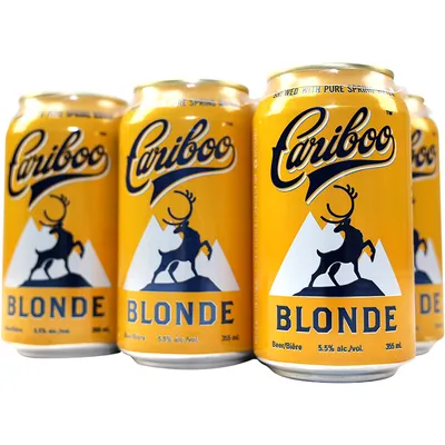 BCLIQUOR Pacific Western - Cariboo Blonde Can