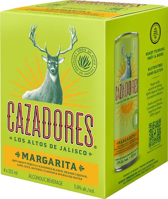 BCLIQUOR Cazadores - Margarita Rtd Can