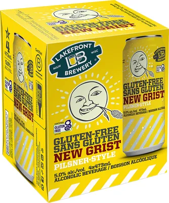 BCLIQUOR Lakefront Brewery - New Grist Gluten Free Can