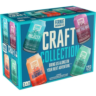 BCLIQUOR Fernie Brewing - Craft Collection Pack Can