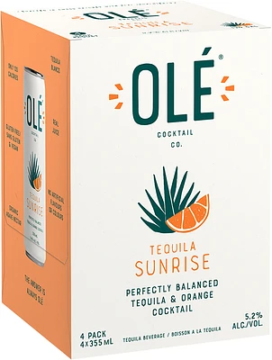 BCLIQUOR Ole Cocktail Co - Tequila Sunrise Can