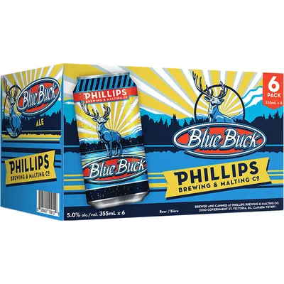 BCLIQUOR Phillips - Blue Buck Ale Can