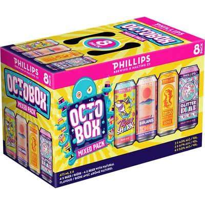 BCLIQUOR Phillips Brewing - Octobox Mixed Tall Can 2023