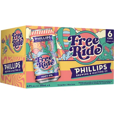 BCLIQUOR Phillips Brewing - Free Ride Hazy Ipa Can