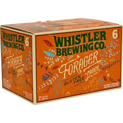 BCLIQUOR Whistler - Forager Gluten Free Lager Can