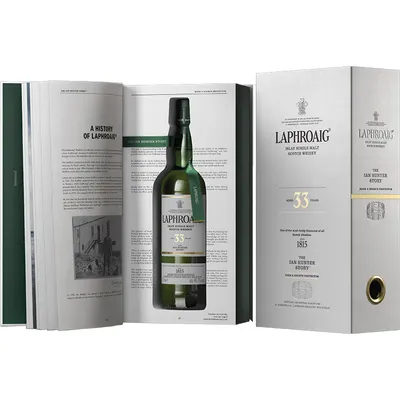 BCLIQUOR Laphroaig - 33 Year Old The Ian Hunter Book 3