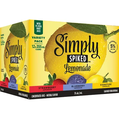 BCLIQUOR Simply Spiked - Lemonade Mixer Can
