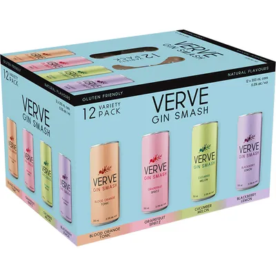 BCLIQUOR Verve - Gin Smash Mix Pack Can