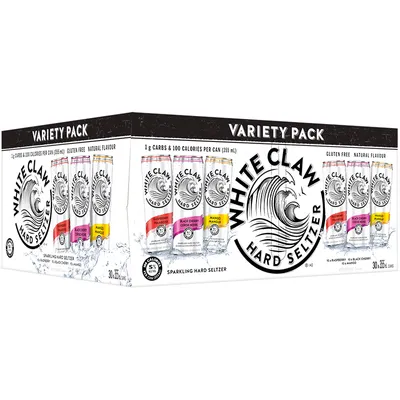 BCLIQUOR White Claw - Variety Pack 30 Can