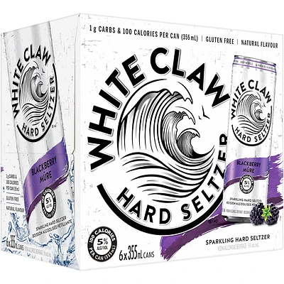 BCLIQUOR White Claw - Blackberry Can