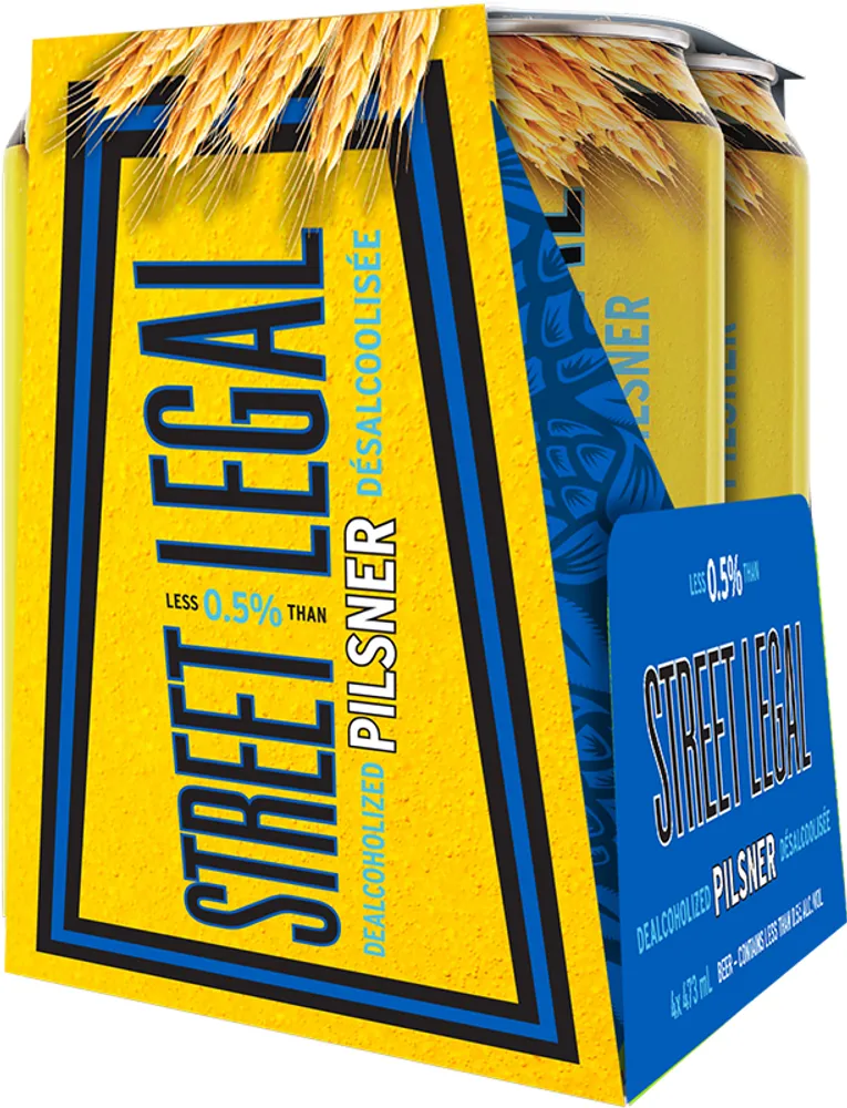 BCLIQUOR Red Racer - Street Legal Dealcoholzed Pilsner Tall Can