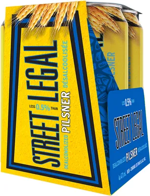 BCLIQUOR Red Racer - Street Legal Dealcoholzed Pilsner Tall Can
