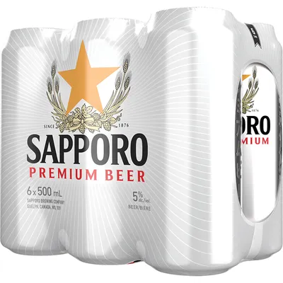 BCLIQUOR Sapporo - Tall Can
