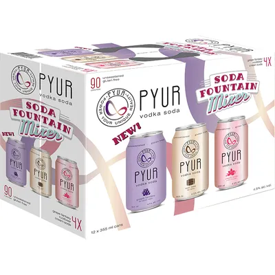 BCLIQUOR Pyur - Soda Fountain Mixer Pack Can