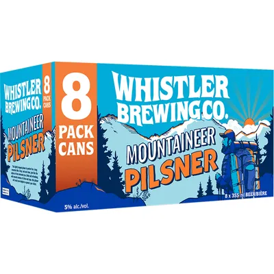 BCLIQUOR Whistler - Mountaineer Pilsner Can