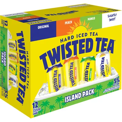 BCLIQUOR Twisted Tea - Island Mix Pack Can