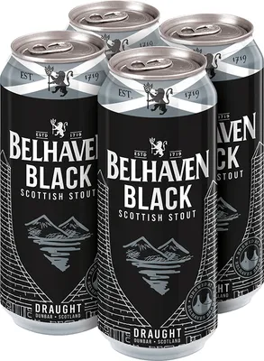 BCLIQUOR Belhaven Black Scottish Stout Tall Can