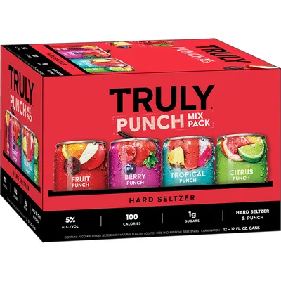 BCLIQUOR Truly - Hard Seltzer Punch Mixed Pack Can