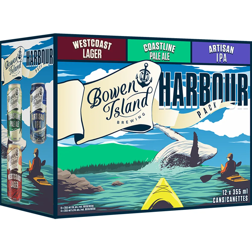 BCLIQUOR Bowen Island - Harbour Pack