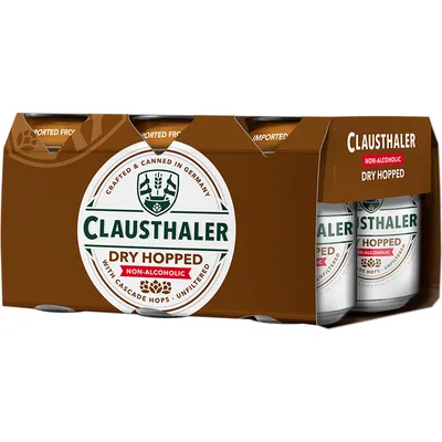 BCLIQUOR Clausthaler - Dry Hopped Non-alcoholic Beer Can