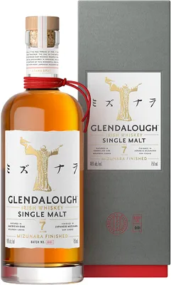 BCLIQUOR Glendalough - 7 Year Old Single Malt Mizunara Whiskey