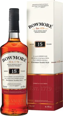 BCLIQUOR Bowmore - 15 Year Old