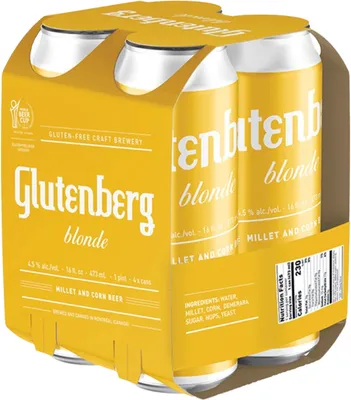 BCLIQUOR Glutenberg - Blonde Ale Gluten Free Tall Can