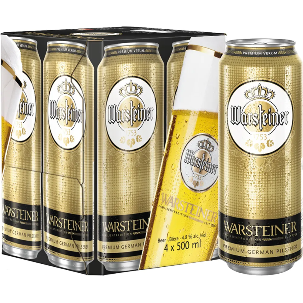 BCLIQUOR Warsteiner Premium Verum Tall Can