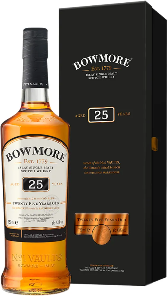 BCLIQUOR Bowmore - 25 Year Old