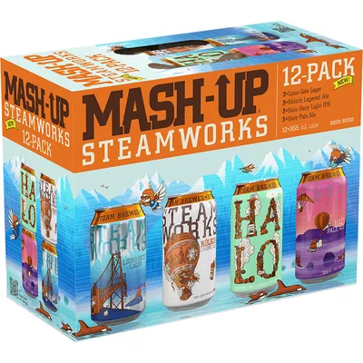 BCLIQUOR Steamworks - Mash-up Can Mix Pack