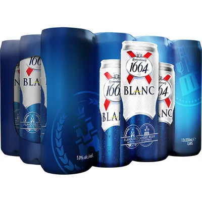 BCLIQUOR Kronenbourg 1664 Blanc Can