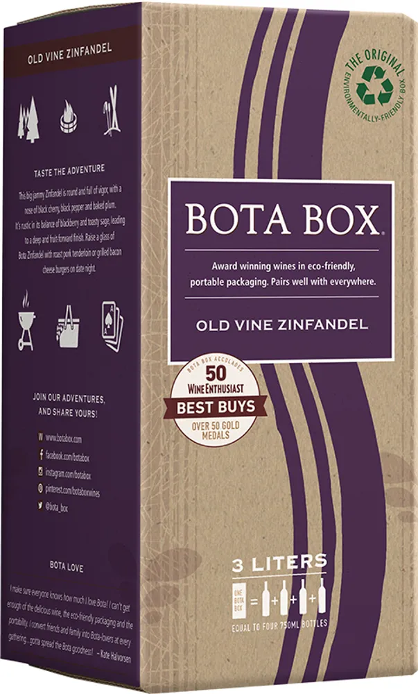 BCLIQUOR Zinfandel - Bota Box Old Vine