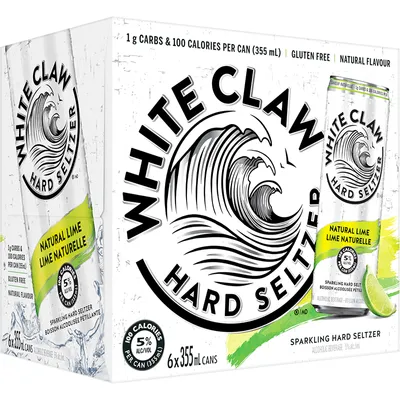 BCLIQUOR White Claw - Lime Can