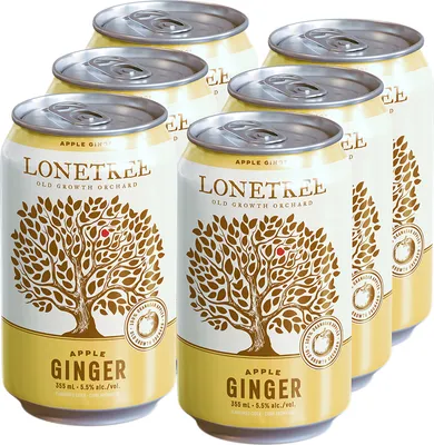 BCLIQUOR Lonetree Ginger Apple Dry Cider Can